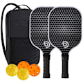 Miniatyrbild 1 av 5: Pickleballset - Glasfiberracketar, Bollar & Väska 15#modell
