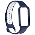 Pikkukuva 1 / 3: Tyylikäs ranneke Redmi Band 2:lle Valkoinen+sininen