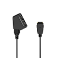 Miniatyrbild 1 av 2: HAMA Adapter Samsung-Scart Hane-Hona Svart