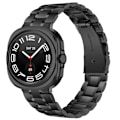 Miniatyrbillede 4 af 5: Urrem i rustfrit stål til Samsung Galaxy Watch 7 Ultra 47MM Sort