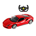 Pikkukuva 1 / 5: RASTAR 1:14 RC kaukosäädin auto Ferrari 488 GTB (punainen)
