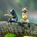 Miniatyrbild 2 av 4: 7 delar akvariedekorationer, akvarieprydnader för landskapsarkitektur