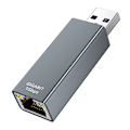 Pikkukuva 1 / 3: USB 3.0 Gigabit Ethernet -kaapeli RJ45-verkkoporttimuuntimeen