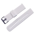 Miniatyrbillede 2 af 3: Silikone urrem til Garmin Vivoactive 3 / Venu 2 Plus Hvid