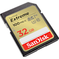 Miniatyrbild 2 av 4: SDHC Extreme 32GB 100MB/s UHS-I C10 V30 U3