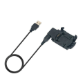 Miniatyrbillede 1 af 5: INF Oplader til Garmin Fenix 3 / Fenix 3 HR ur Sort