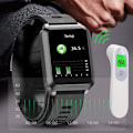Miniatyrbillede 5 af 7: INF Smart Watch blodtryksmåler Sort