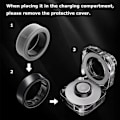 Miniatyrbild 4 av 5: Skyddsfodral för Samsung Galaxy Ring Vit M