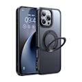 Miniatyrbillede 2 af 6: McDodo PC-4933 MagSafe etui til iPhone 16 Pro Max med stativ (sort)