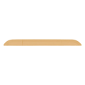 Tröskelramp för robotdammsugare 1 set Beige Beige