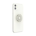 Miniatyrbild 7 av 10: POPSOCKETS Clear Glitter Silver Avtagbart Grip med Ställfunktion
