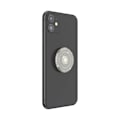 Miniatyrbild 5 av 10: POPSOCKETS Clear Glitter Silver Avtagbart Grip med Ställfunktion