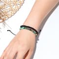 Miniatyrbillede 5 af 7: Vævede armbånd 2 stk MultiColor MultiColor