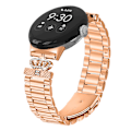 Miniatyrbillede 1 af 7: Urrem i rosaguld rustfrit stål til Google Pixel Watch