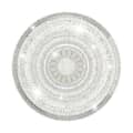 POPSOCKETS Clear Glitter Silver Avtagbart Grip med Ställfunktion