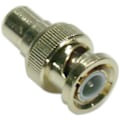 Miniatyrbild 1 av 4: Adapter RCA fe to BNC ma, gold plated