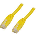 Pikkukuva 1 / 2: U/UTP Cat6 patch cable, LSZH, 3m, yellow