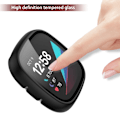 Pikkukuva 3 / 3: Suojakotelo Fitbit Versa 3:lle ja Senselle Musta