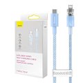 Miniatyrbild 2 av 11: Snabbladdningskabel Baseus USB-C till Lightning Explorer Series 1m, 20W (blå)