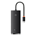 Miniatyrbild 3 av 11: HUB-adapter 4-portars USB-C Baseus OS-Lite 25cm (svart)