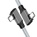 Miniatyrbillede 2 af 3: VR Link Kabel - PQ121 Grå flettet 3 m