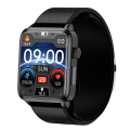 Miniatyrbillede 1 af 11: Smartwatch som måler blodtryk og ilt i blodet Sort