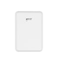 Miniatyrbild 3 av 8: Powerbank 10 000mAh LiPolymer Ultracompact 2.1A 1xUSB-C 1xUSB-A 1xMicroUSB Vit
