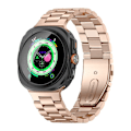 Miniatyrbillede 4 af 4: Rustfrit stålrem til Samsung Galaxy Watch 8 Rose guld