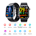 Miniatyrbillede 7 af 11: F700 Smartwatch: Avanceret sundhedsovervågning og fitness Sort