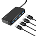 Miniatyrbild 3 av 6: USB 3.0-hub (3.2 Gen1) 4 USB-A-portar