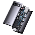 Pikkukuva 7 / 11: Keskitin 6in1 Baseus StarJoy -sarja, USB-C - 3x USB 3.0 + HDMI + USB-C PD + RJ45