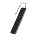 Pikkukuva 3 / 11: Hub 12w1 Baseus EliteJoy Gen2 -sarjan USB-C do 2xHDMI+ 3xUSB 3.0+ PD+ DP+ SD/TF+ RJ45+Type-C+ 3,5 mm (tummanharmaa)
