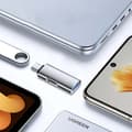 Miniatyrbillede 5 af 5: TYPE-C til USB 3.0 + T-C Opladning OTG Adapter Oval - Hurtig Data & Strøm til Smartphones, Tablets & Laptops Grey Grey