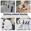 Miniatyrbillede 4 af 7: INF Stenkile til stenspaltning 18 mm 5-pak