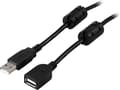 Pikkukuva 3 / 3: USB 2.0 cable Type A male Type A female 2m ferrite cores