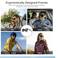 Pikkukuva 6 / 6: Älykkäät Bluetooth-lasit HY-1006 - Audio & Visual Experience Musta