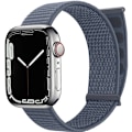 Miniatyrbild 1 av 3: Nylon Loop Klockarmband för Apple iWatch Blå S