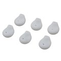 Miniatyrbild 1 av 6: In-ear silikon hörsnäckor Tips Skal för Samsung Galaxy S6/S7, Note5/Note7 Vit