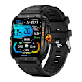 Miniatyrbillede 3 af 4: Colmi P76 smartwatch (sort og orange)