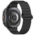 Miniatyrbillede 2 af 4: Samsung Galaxy Watch Ultra Dotted Magnetisk rem Sort