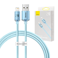 Pikkukuva 10 / 10: Kabel USB do iP Baseus Crystal Shine, 2.4A, 1.2m (niebieski)
