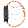 Miniatyrbillede 1 af 4: Urrem i rustfrit stål til Samsung Galaxy Watch 7 Ultra 47MM Guld
