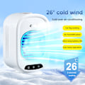 Miniatyrbillede 3 af 7: Kølende Misting Fan - Smart Desktop Air Cooler med 3 hastigheder