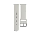 Miniatyrbild 3 av 3: Vit silikon klockarmband för Fitbit Versa 2/Versa Lite - 22mm