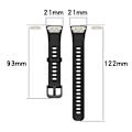 Miniatyrbillede 5 af 5: Huawei Honor Band 6 strop Sort