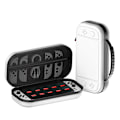 Pikkukuva 1 / 10: Suurikokoinen valkoinen PU-kantolaukku Switch 2 -konsolille