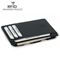 Miniatyrbillede 4 af 5: RFID-blokerende læderpung - slankt og kompakt design
