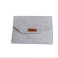 Miniatyrbillede 1 af 3: 11 tommer MacBook Air filt etui til bærbar computer Lysegrå
