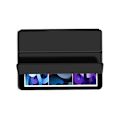 Miniatyrbild 1 av 3: Elegant Svart Tri-Fold Fodral för iPad iPad 2018-2021