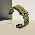 Miniatyrbillede 2 af 3: Nylon G-Shock Urrem: Opgrader din Casio G-Shock Rem Grøn